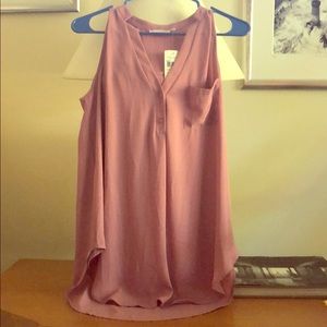 Lush Sleeveless Blouse